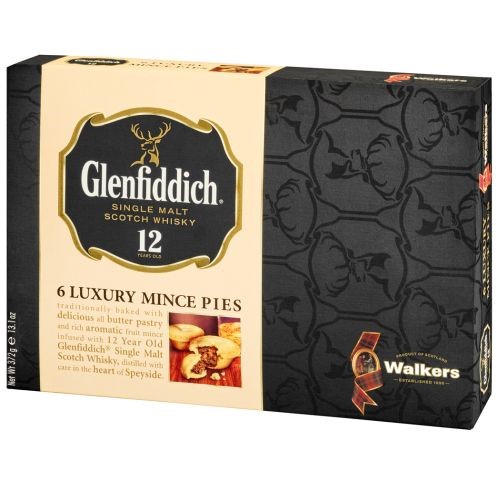 Glenfiddich 6 Luxury Mince Pies Ciastka 372g