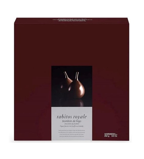 Rabitos Royale Dark Figi w Czekoladzie 252g