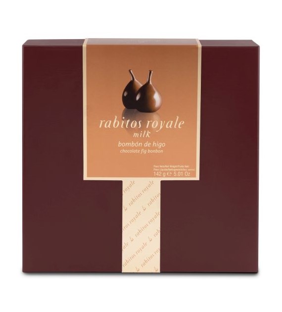 Rabitos Royale Milk Figi w Czekoladzie 142g