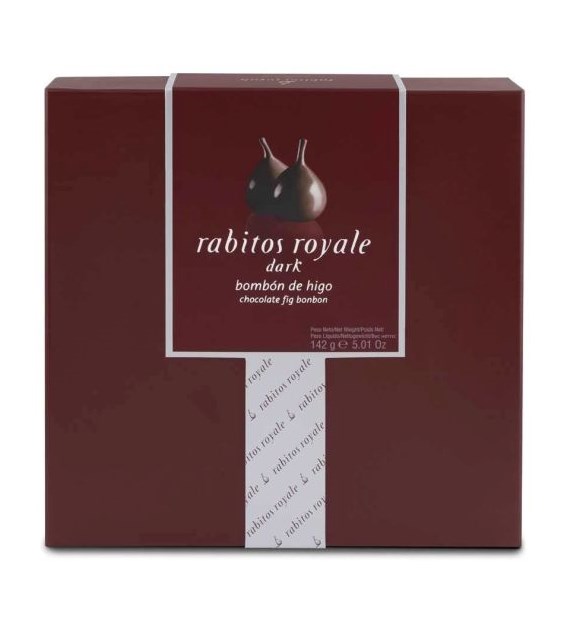 Rabitos Royale Dark Figi w Czekoladzie 142g