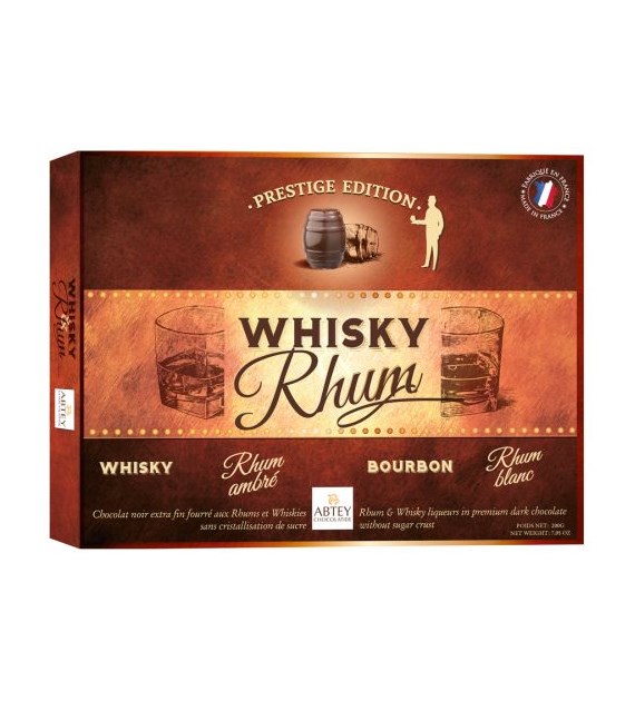 Abtey Prestige Edition Whisky & Rhum 200g