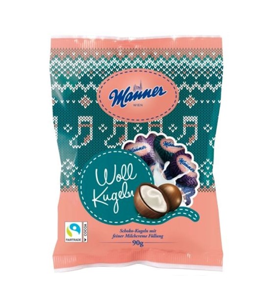 Manner Woll Kugeln 90g