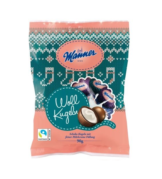 Manner Woll Kugeln 90g