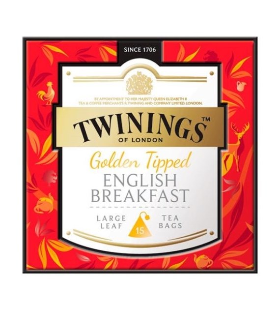 Twinings Golden Tipped English Breakfast 15szt 45g