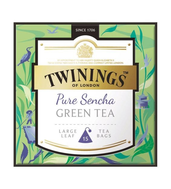 Twinings Pure Sencha Green Tea 15szt 30g