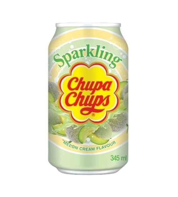 Chupa Chups Sparkling Melon & Cream 345ml
