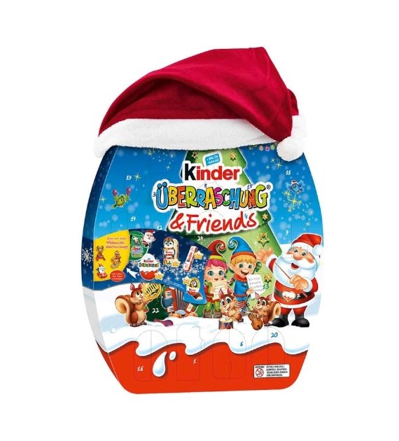 Kinder Uberraschung Kalendarz Adwentowy 404g