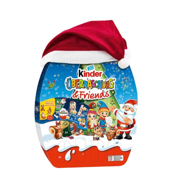 Kinder Uberraschung Kalendarz Adwentowy 404g