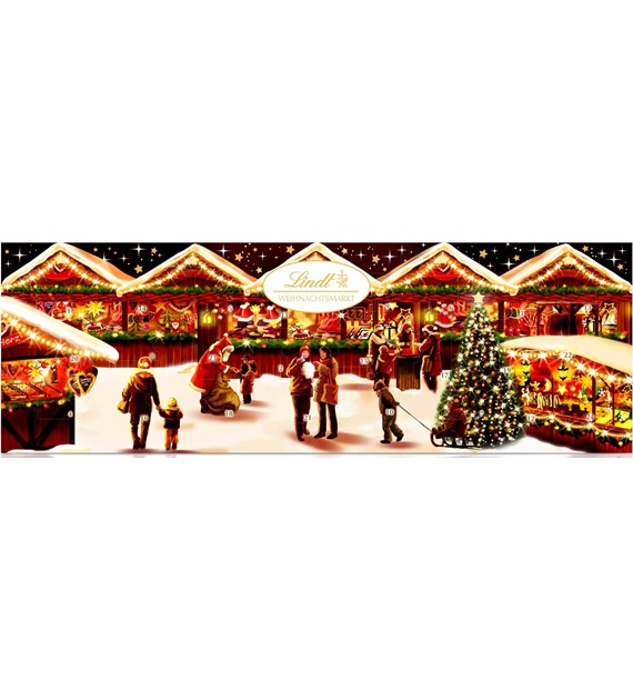 Lindt Weihnachtsmarkt Kalendarz Adwent 24szt 250g
