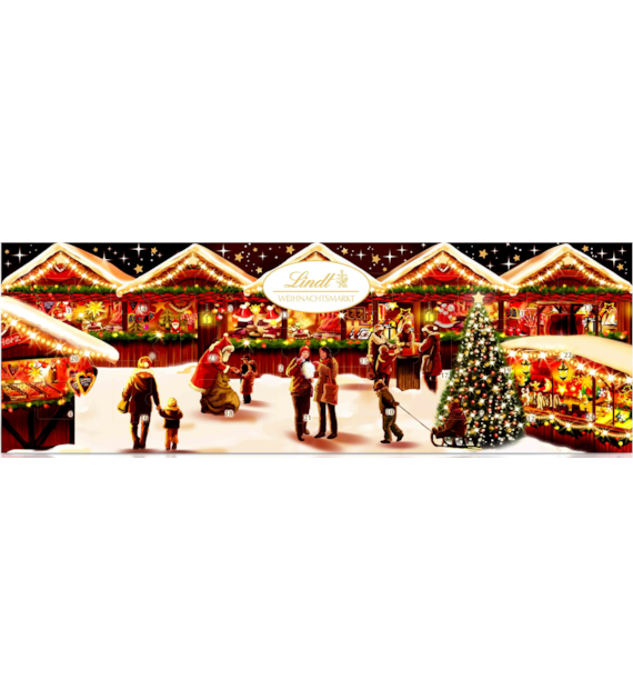 Lindt Weihnachtsmarkt Kalendarz Adwent 24szt 250g