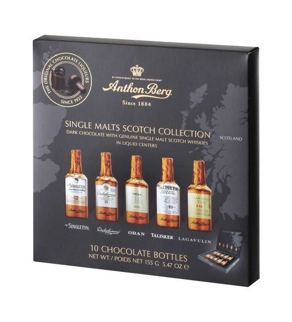 Anthon Berg Single Malts Scotch 10szt 155g