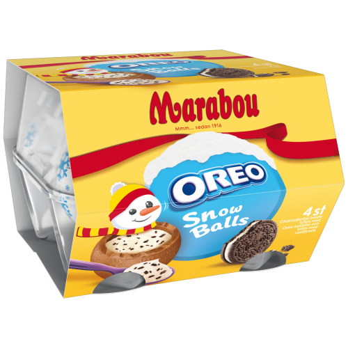 Marabou Oreo Snow Balls 4szt 112g