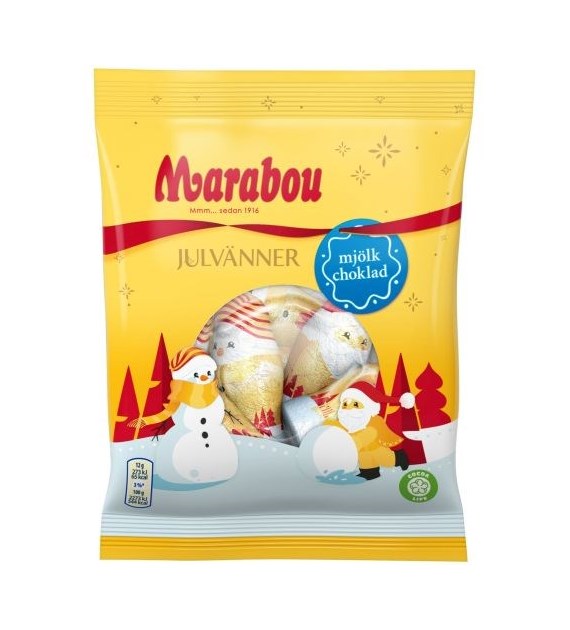Marabou Julvanner Mjolk Choklad 120g