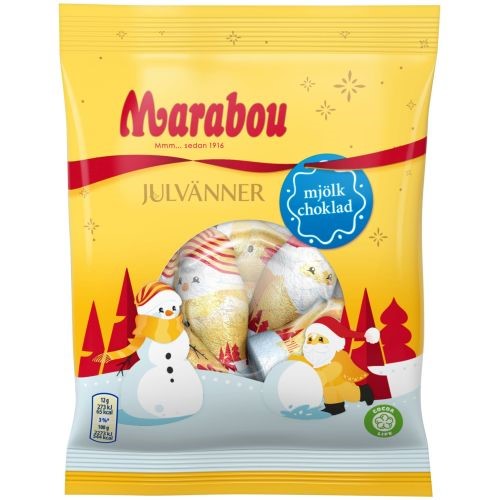 Marabou Julvanner Mjolk Choklad 120g