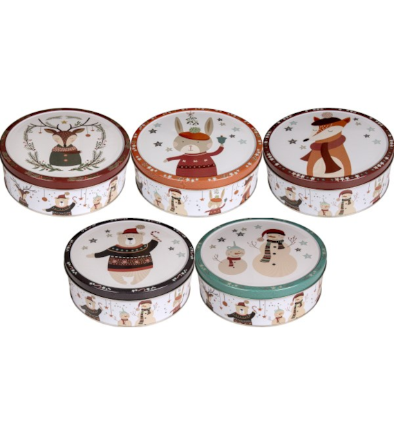 JB Winter Woodland Ciastka Puszka 400g