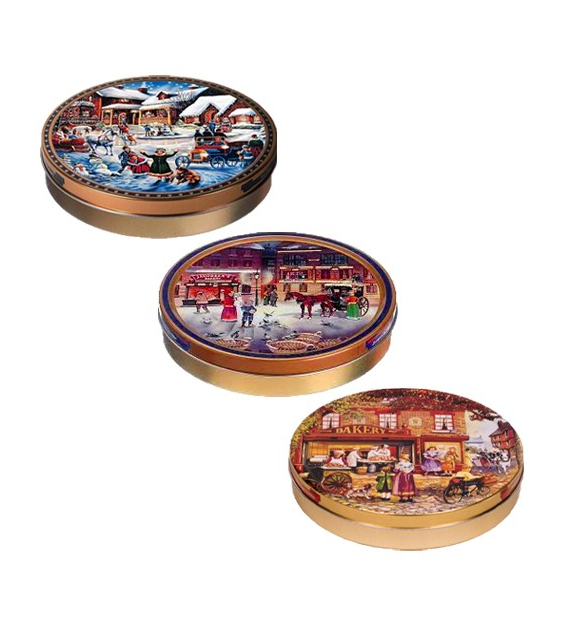 JB Designer Tins Sceny Ciastka Puszka 200g