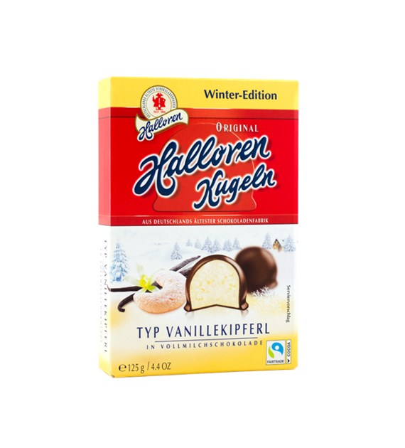 Halloren Kugeln Vanillekipferl 12szt 125g
