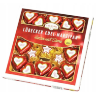 Erasmi Lubecker Edel Maripan Herzen Sterne 250g