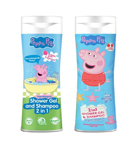 Peppa Pig 2in1 Shampoo & Gel 300ml