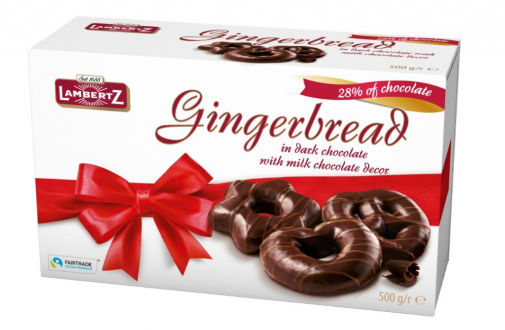 Lambertz Gingerbread Dark Chocolate 500g