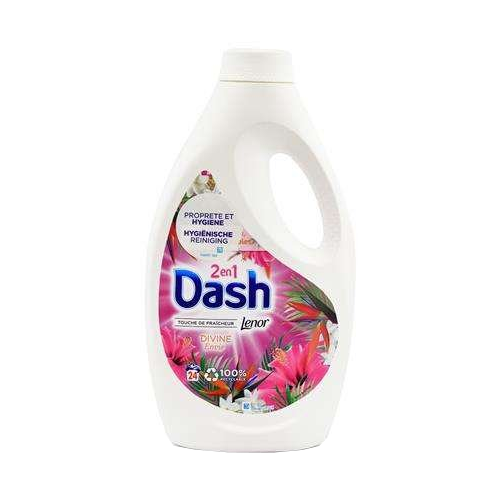 Dash 2in1 Divine Lenor Gel 24p 1,3L