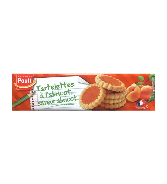 Biscuits Poult Tartelettes l'Abricot Ciastka 150g