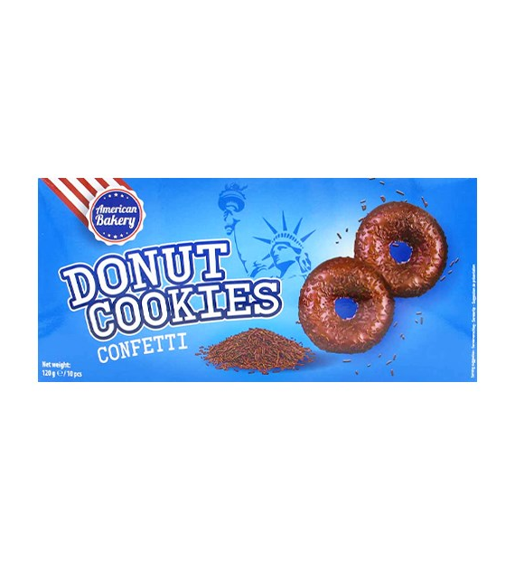 American Bakery Donut Cookies Confetti 120g