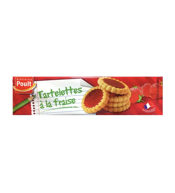 Biscuits Poult Tartelettes Fraise Ciastka 150g