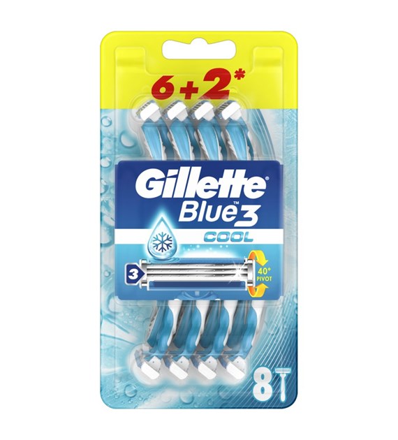 Gillette Blue 3 Cool Maszynki 8szt