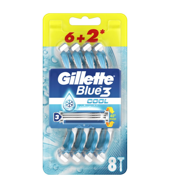 Gillette Blue 3 Cool Maszynki 8szt