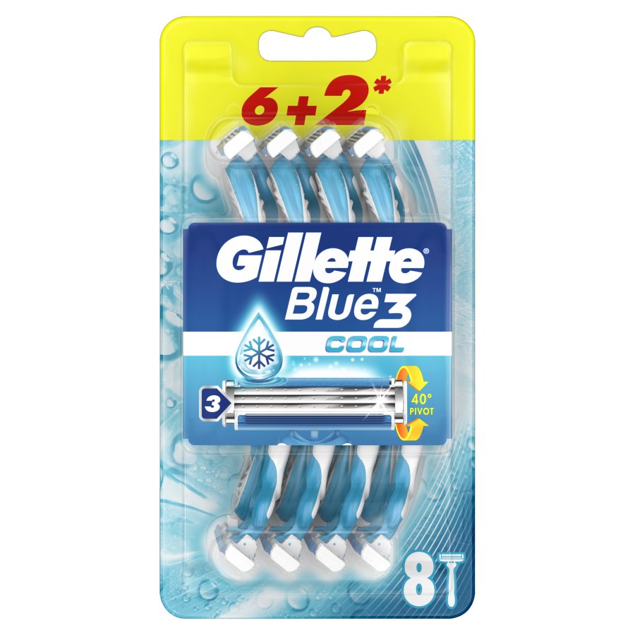 Gillette Blue 3 Cool Maszynki 8szt