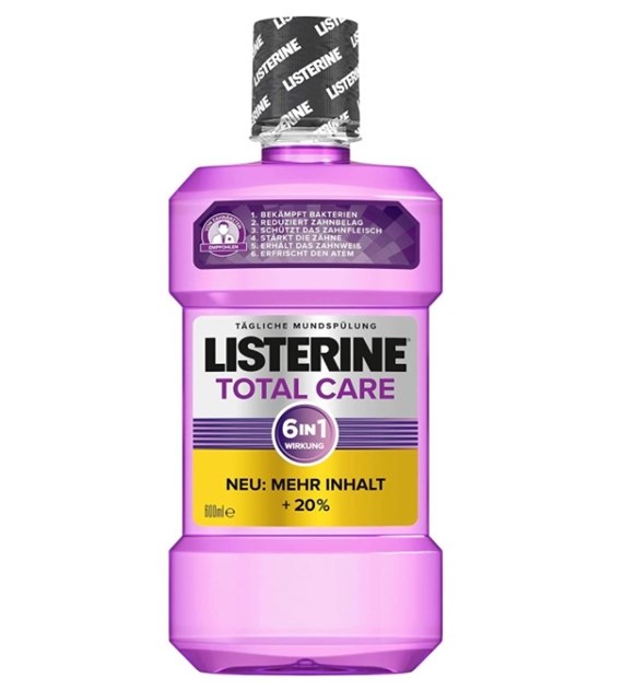 Listerine 6in1 Total Care 600ml