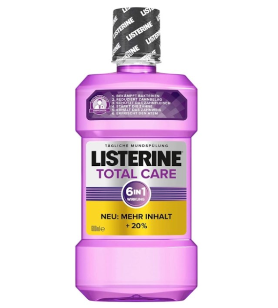 Listerine 6in1 Total Care 600ml