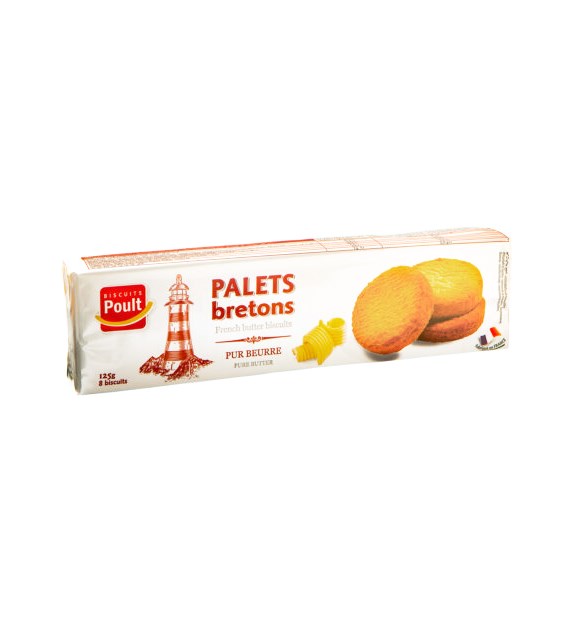 Biscuits Poult Palets Bretons Ciastka 125g