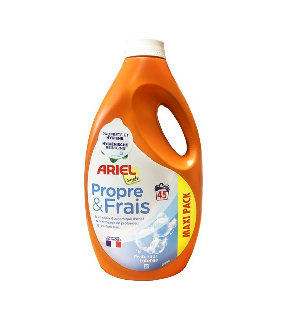 Ariel Propre & Frais Fraicheur Intens Gel 45p 2,5L