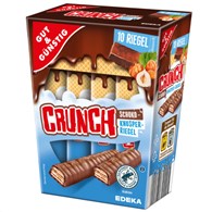 G&G Crunch Schoko Knusper Riegel 10szt 180g