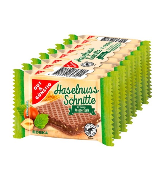 G&G Haselnuss Schnitte 8szt 166g