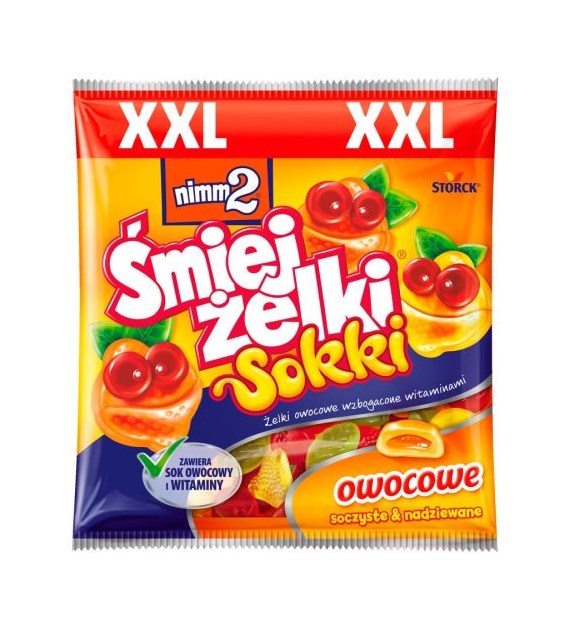 Nimm2 Śmiejżelki Sokki 165g