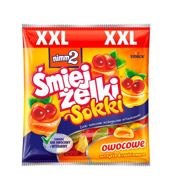 Nimm2 Śmiejżelki Sokki 165g