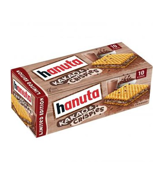Hanuta Kakao & Crispies Wafelki 10szt