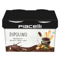 Piacelli Dipolino Haselnuss-Nougat-Stangen 104g