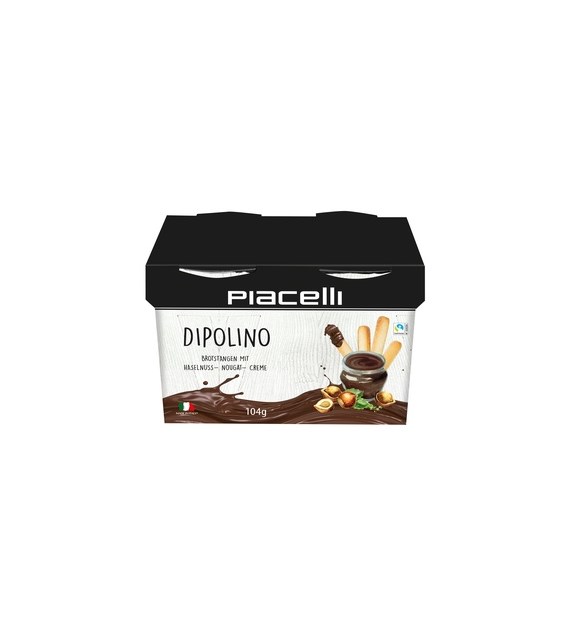 Piacelli Dipolino Haselnuss-Nougat-Stangen 104g