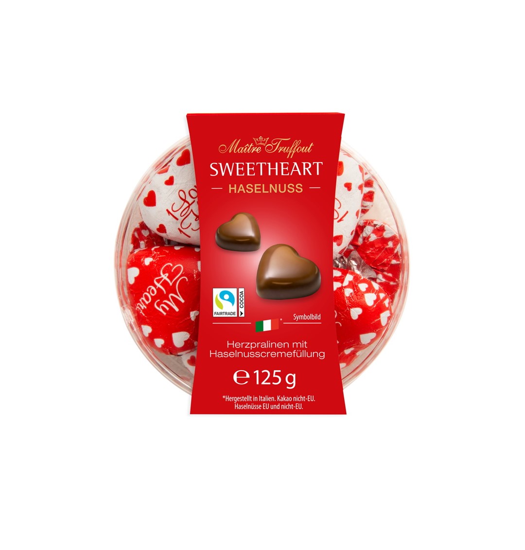 Maitre Truffout Sweetheart Haselnuss Serca 125g