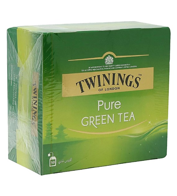 Twinings Green Tea Pure Herbata 50szt 100g