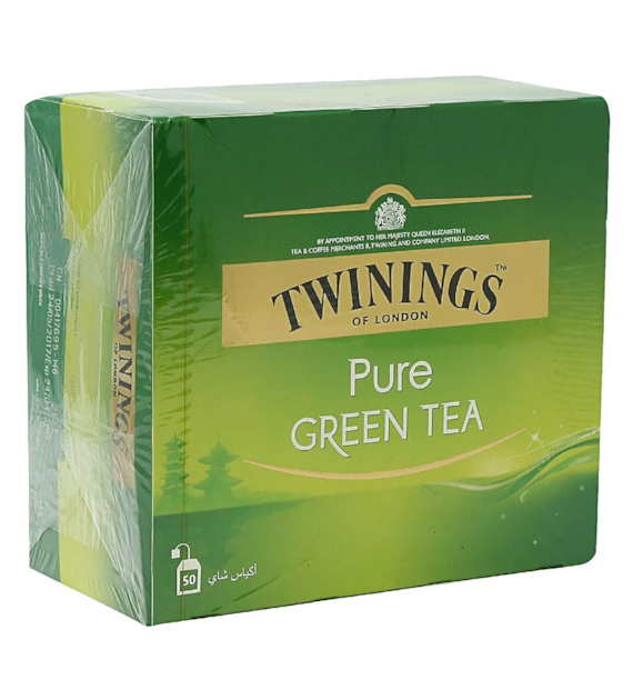 Twinings Green Tea Pure Herbata 50szt 100g