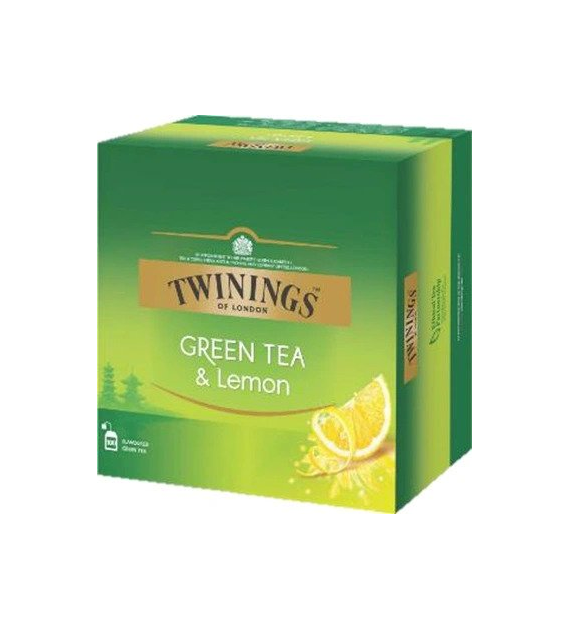 Twinings Green Tea Lemon Herbata 50szt 80g