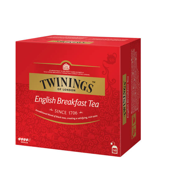 Twinings English Breakfast Herbata 50szt 100g