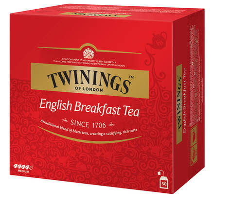 Twinings English Breakfast Herbata 50szt 100g