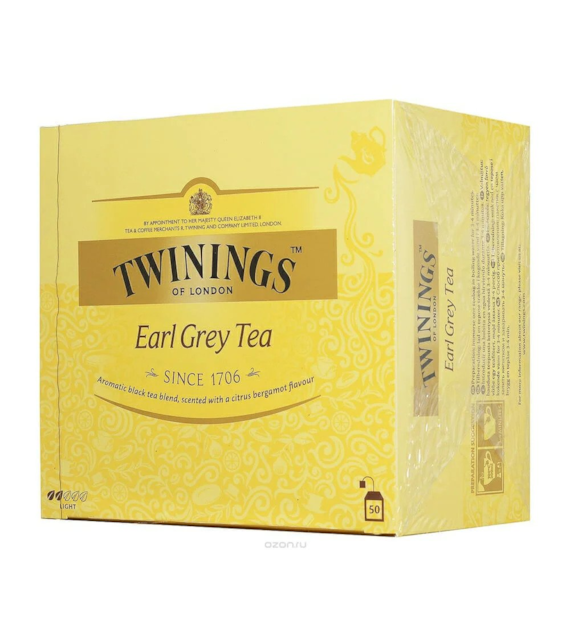 Twinings Earl Grey Herbata 50szt 100g