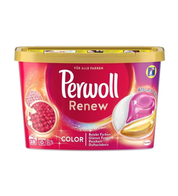 Perwoll Renew & Care Color Caps 18p 261g